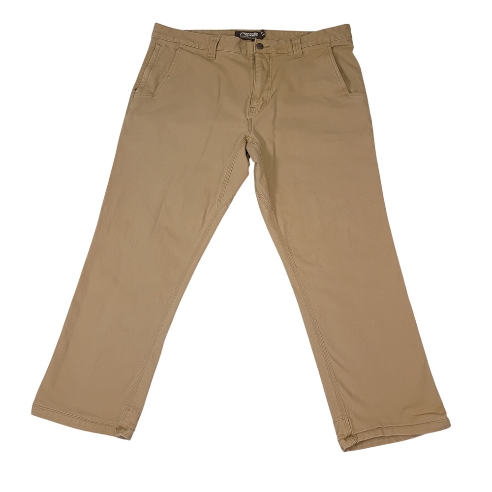 Mountain Khakis Mens Mountain Pant Classic Fit Khaki Tan 38x30 Hiking Casual